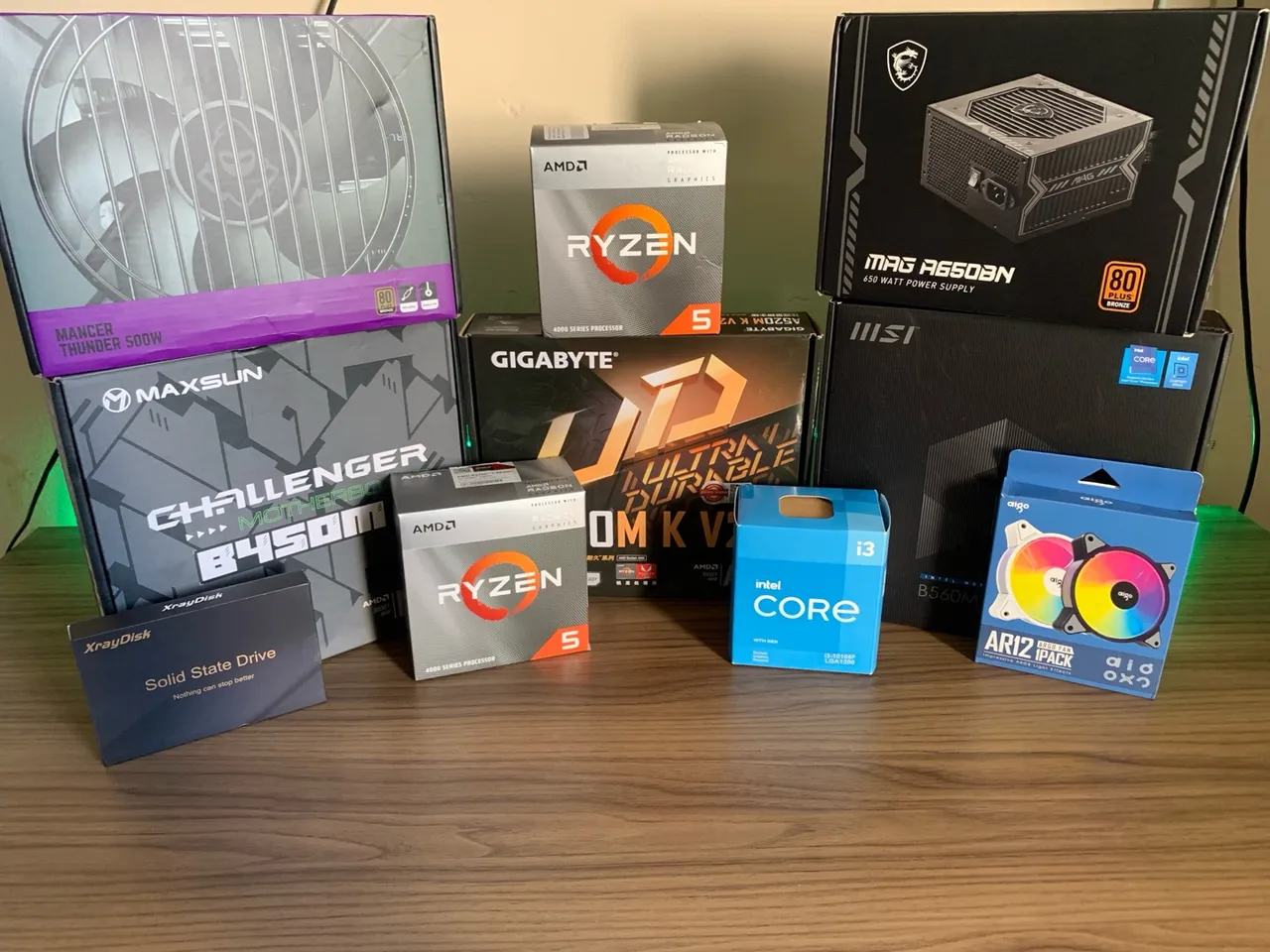 PC GAMER ( NOVO ) RYZEN 5 / MONTAGENS