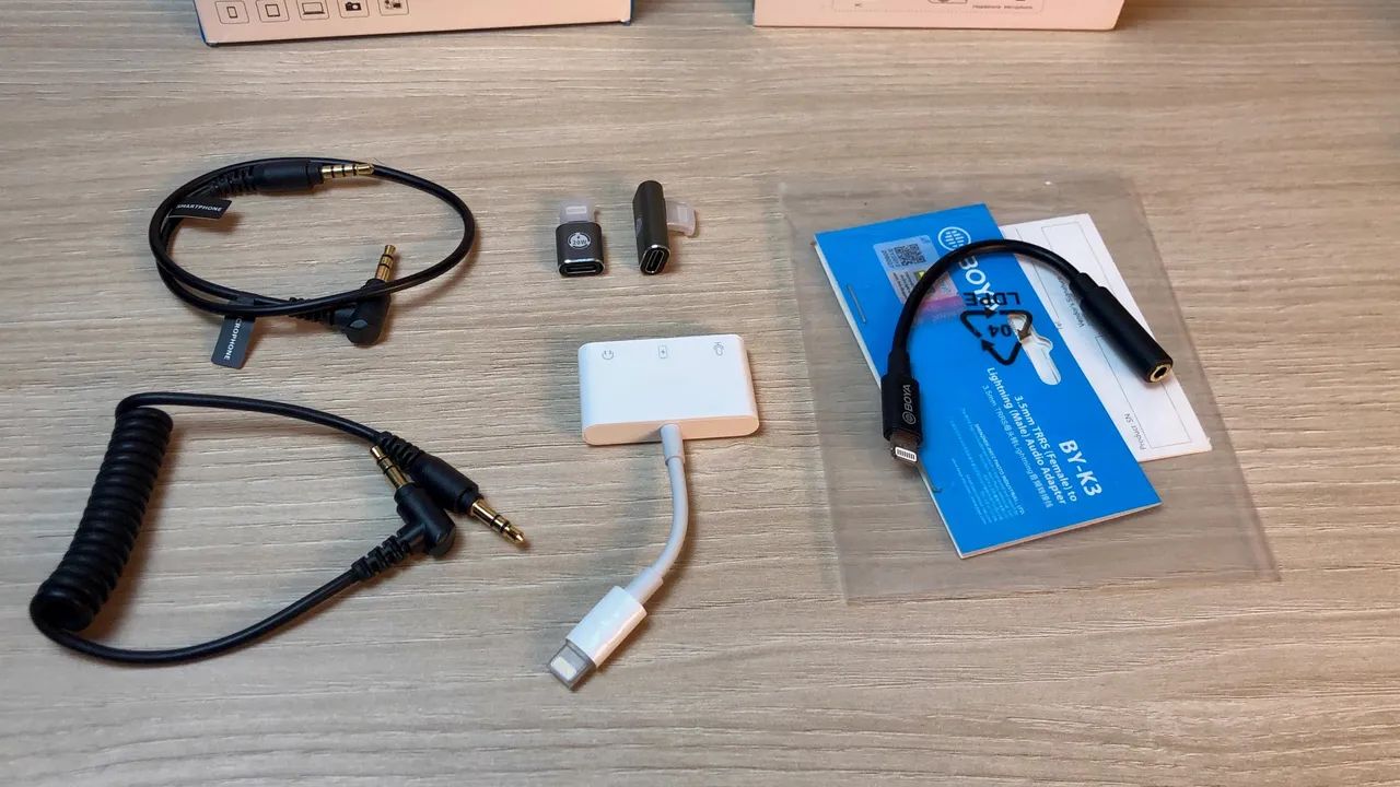 BOYA BY-MM1 / Kit Microfone Profissional + Acessórios / Criador de Conteúdo / Envio Rápido - Foto 4