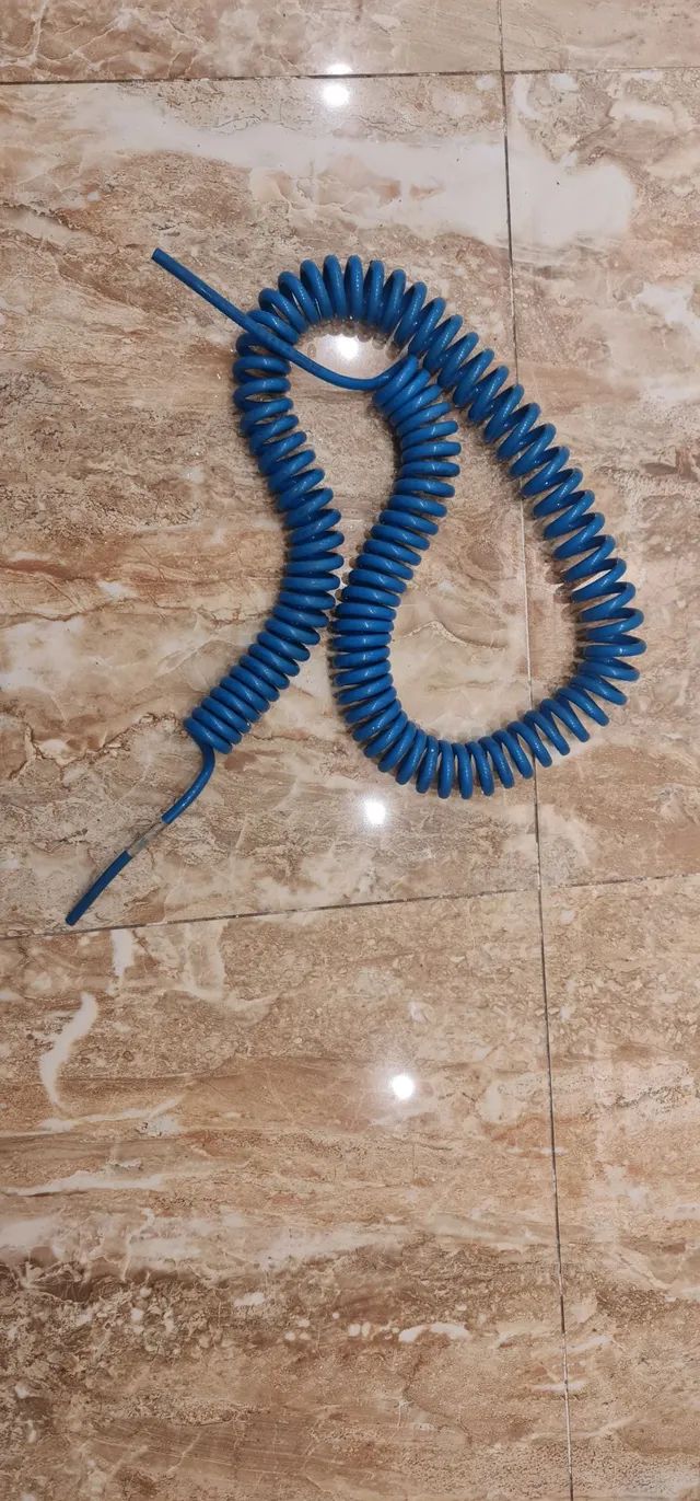 Mangueira Espiral Pu Azul 5 metros - Foto 2