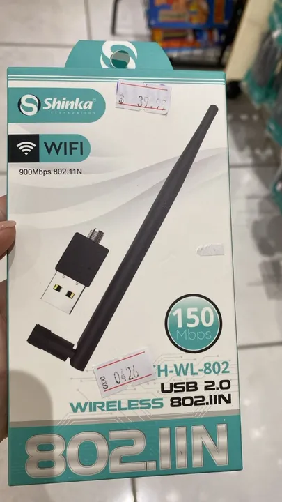 Adaptador Wireless USB 2.0 802.IIN 150 Mbps com Antena Loja Coimbra Computadores Entrega