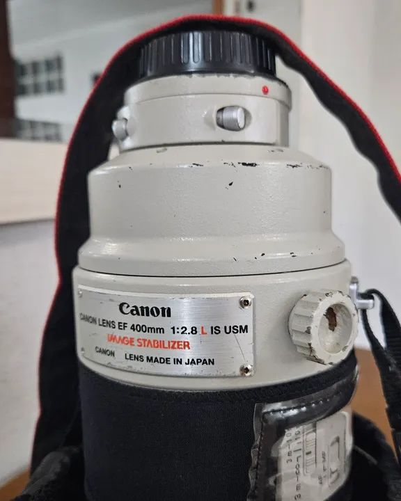 Lente Canon EF 400mm f/2.8L IS USM - Image Stabilizer - Foto 6
