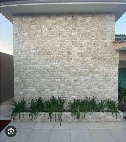 Rock face Revestimento Travertino Nacional Rústico". - Foto 4