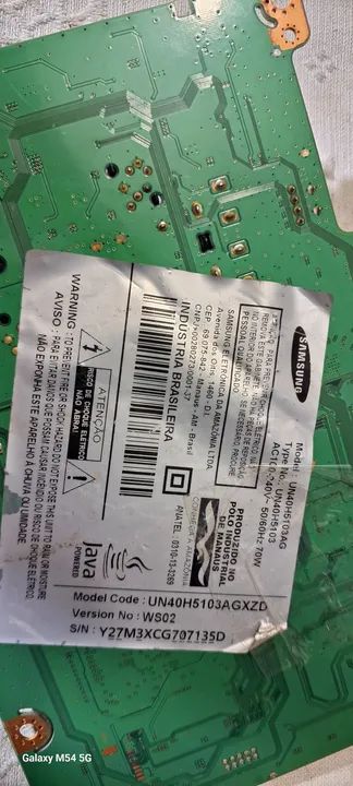 Placa Mãe TV Samsung un40h5102ag - Foto 2