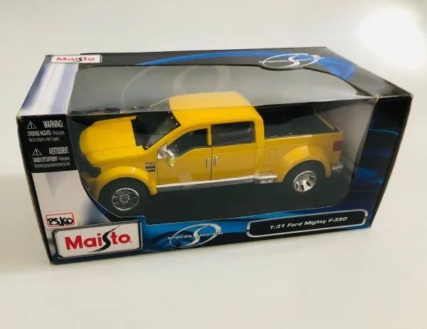 Miniatura Ford Mighty F-350 Maisto 1/31 (caixa) - Hobbies e