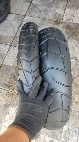 Par pneu usado Pirelli Scorpion Trail 150/70-17 90/90-21