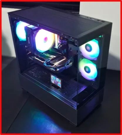 PC Gamer Top - Ryzen 5 5500 + RTX 2060 12GB + 16GB DDR4 + NVME 480GB