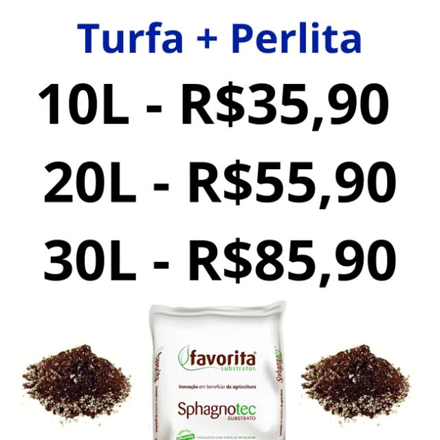 Substrato Inerte Para Cultivo Turfa + Perlita Sphagnum (50%-50%) pH5,8 EC0,3  - Lupa / - Foto 2