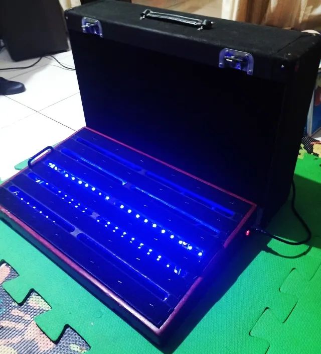 Case e pedalboard para pedais de Guitarra e Baixo