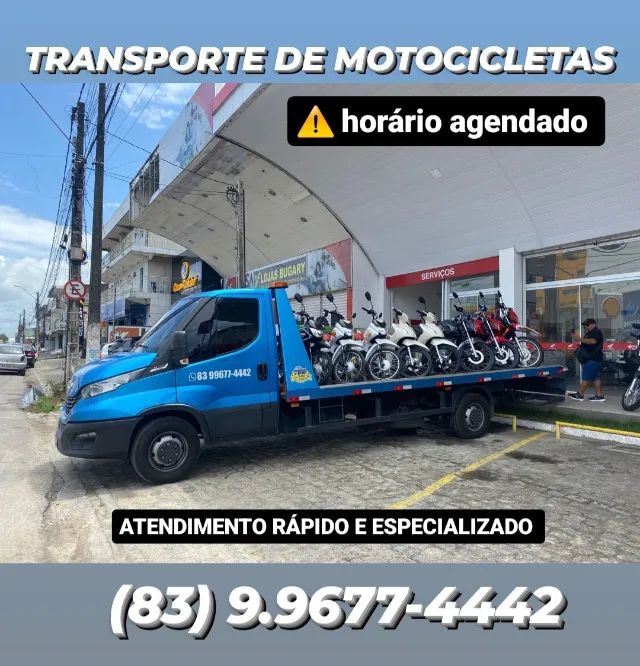 Transporte e reboque motos, carros, maquinas e equipamentos