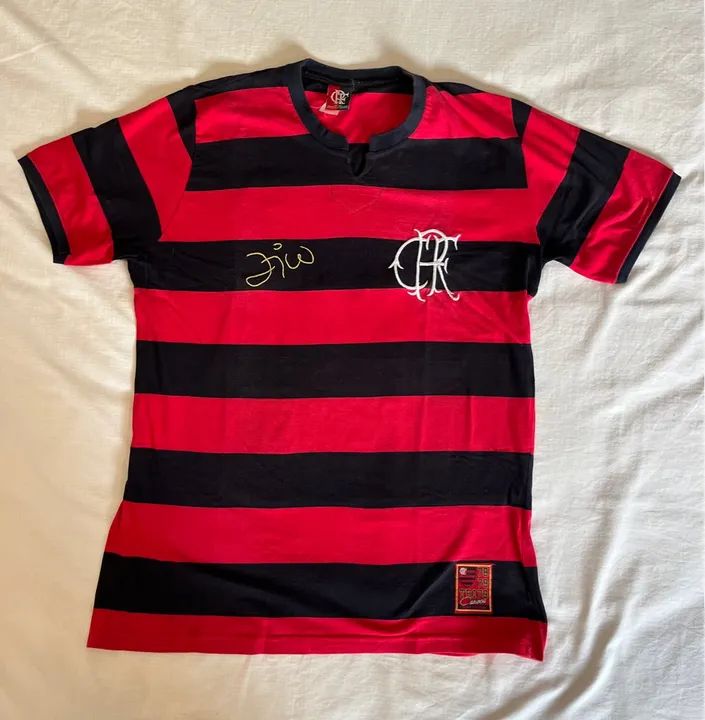 Camiseta Flamengo retrô - Tri Carioca