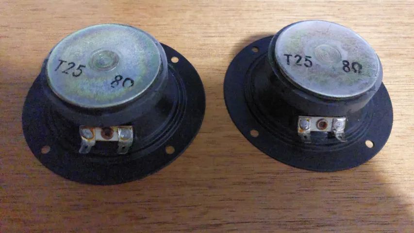 Par de Tweeters Clearance T-25 2,5" - Cone de Papel - 8 Ohms - Foto 2