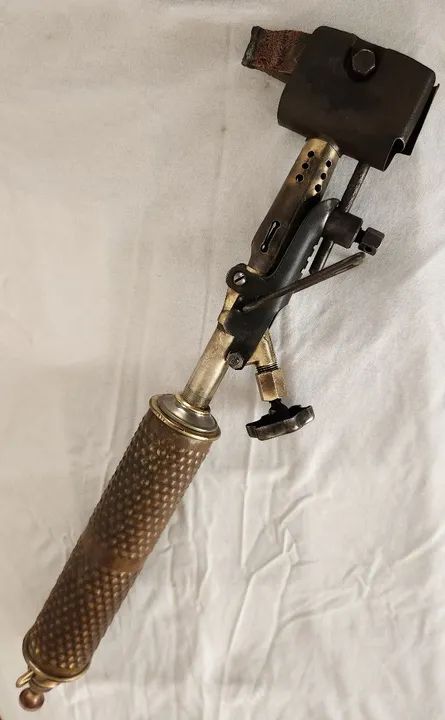 Maçarico a querosene antigo importado - Foto 4