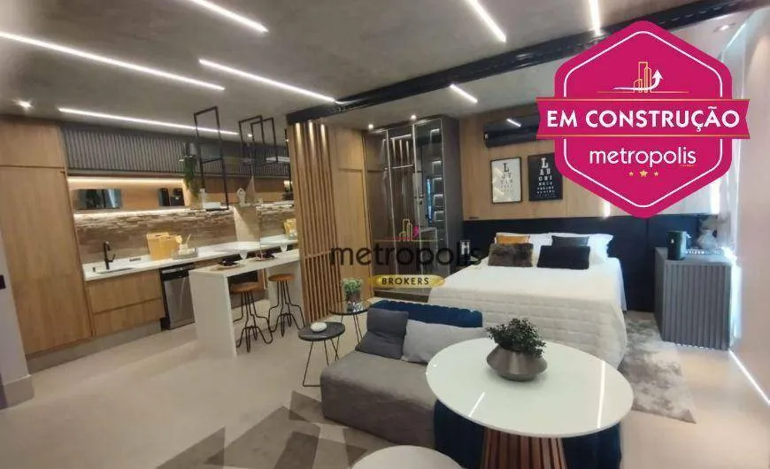 Studio à venda, 37 m² por R$ 408.205,00 - Centro - São Caetano do Sul/SP