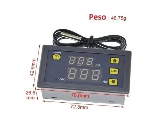 Termostato Digital - Controlador / Sensor de Temperatura - Foto 4