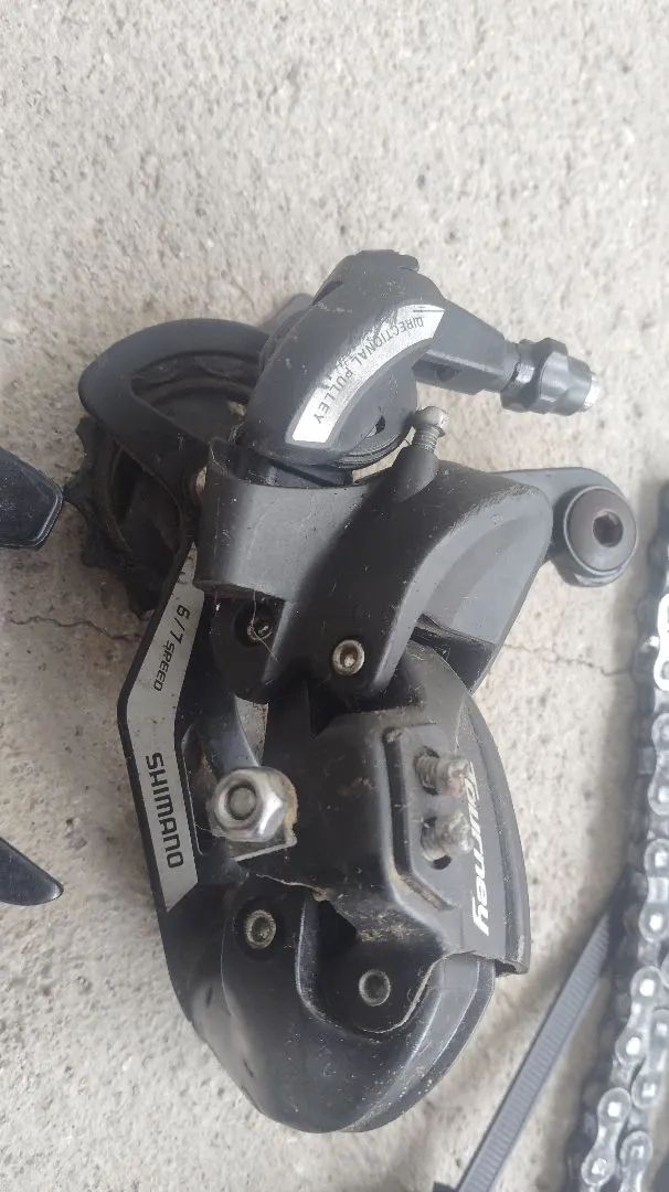 Kit de Câmbio Shimano Tourney 7 velocidades - Foto 4