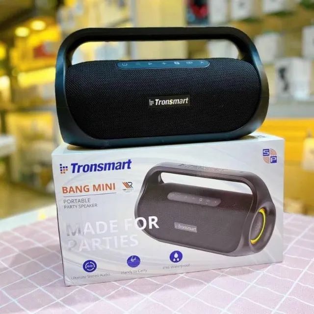 Alto-falante Bluetooth portátil Tronsmart Bang Mini com fio de 50w, cor: cinza, cinza, 110 - Foto 3