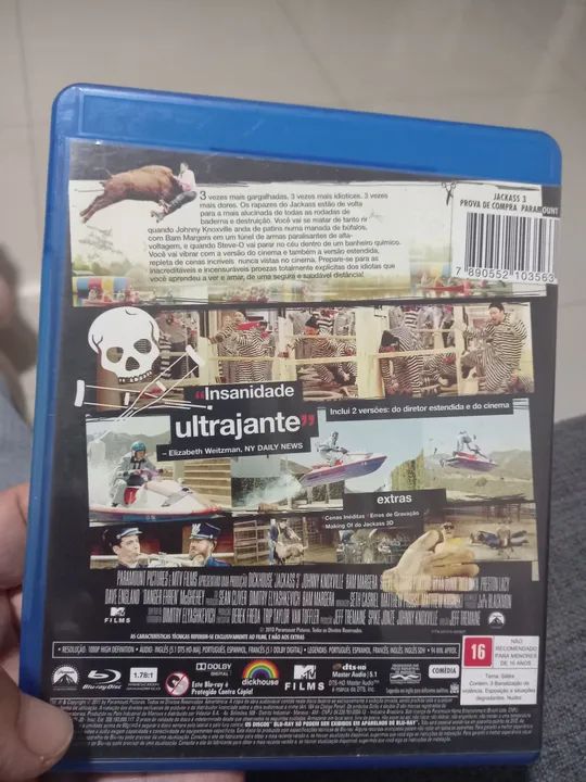 Blu-ray Jackass 3 - Edição Estendida - Foto 2