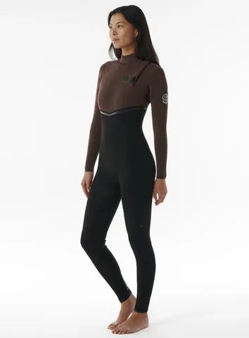 Long John Feminino Rip Curl E-Bomb E7 3/2 mm Zip Free - AV.
