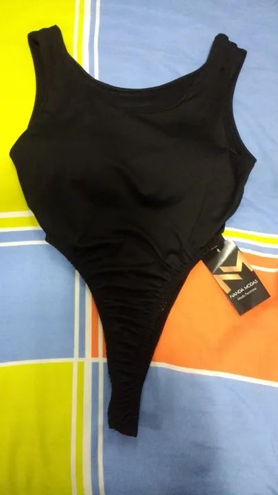 Body maio cavado com bojo - Foto 3