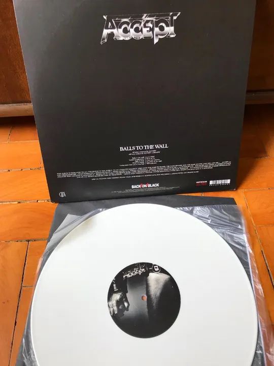 LP Vinil Branco Accept Balls to the Wall 180g RARO - Foto 5