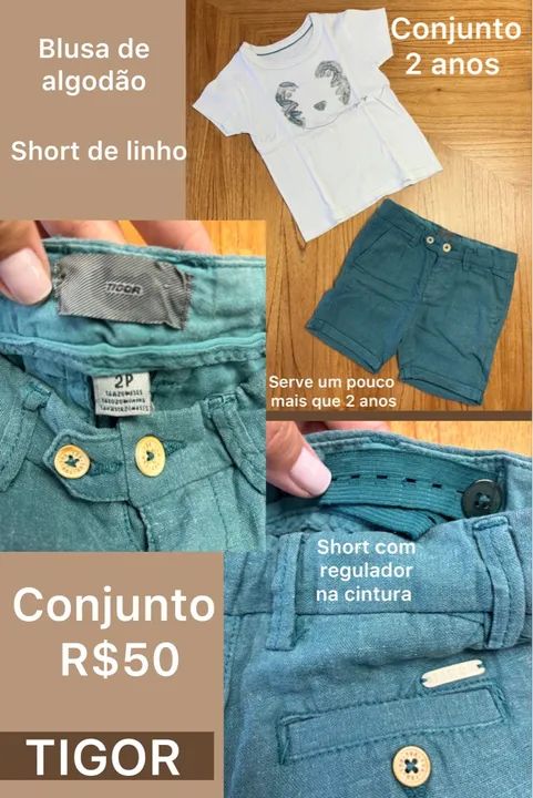 Conjunto TIGOR - 2 anos  - Foto 4