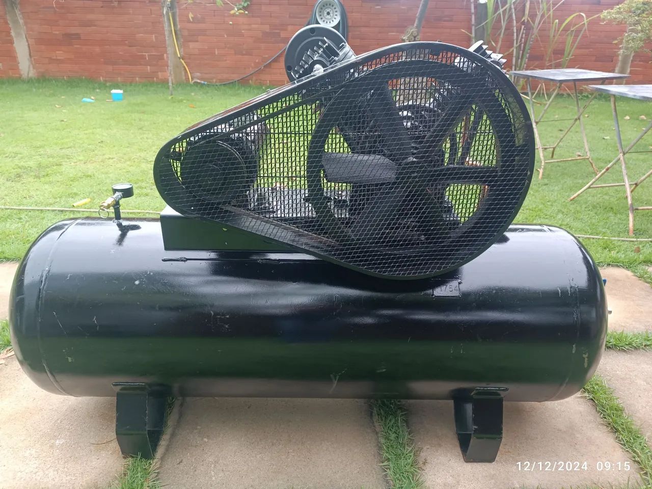 Compressor 250 litros 20 pés alta pressão  - Foto 2