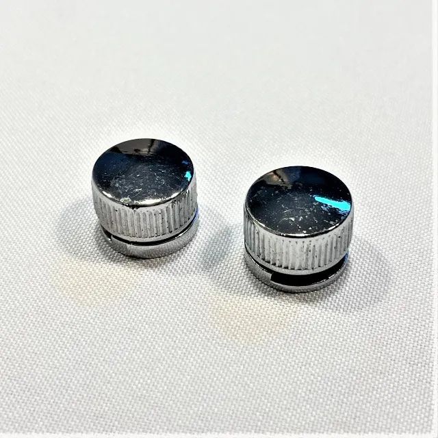 (Aceito cartão) Kit 2 Botões Francês p/ Fixação de Espelhos e Vidros
