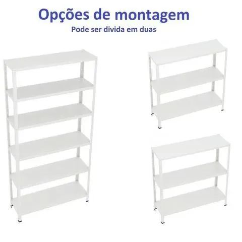 Estante de Aço Dupla-Flex Prateleira 40cm chapa 26# *nova embalada - Foto 3