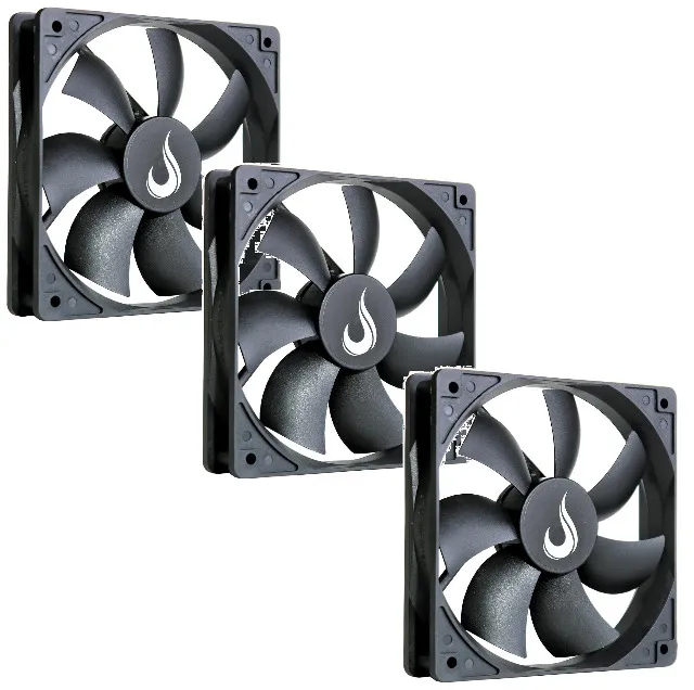 NOVO | Kit 3 Cooler Fan 120mm Rise Mode Sem Led - Promoção