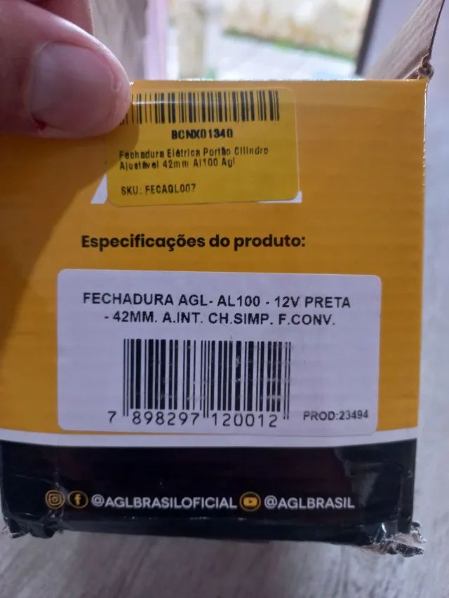 Fechadura elétrica 64297411332483121