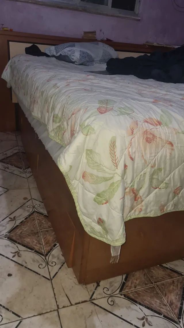 Cama super king madeira maciça  - Foto 3