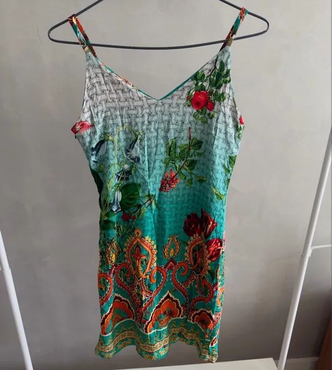 Vestido estampado P - Foto 3