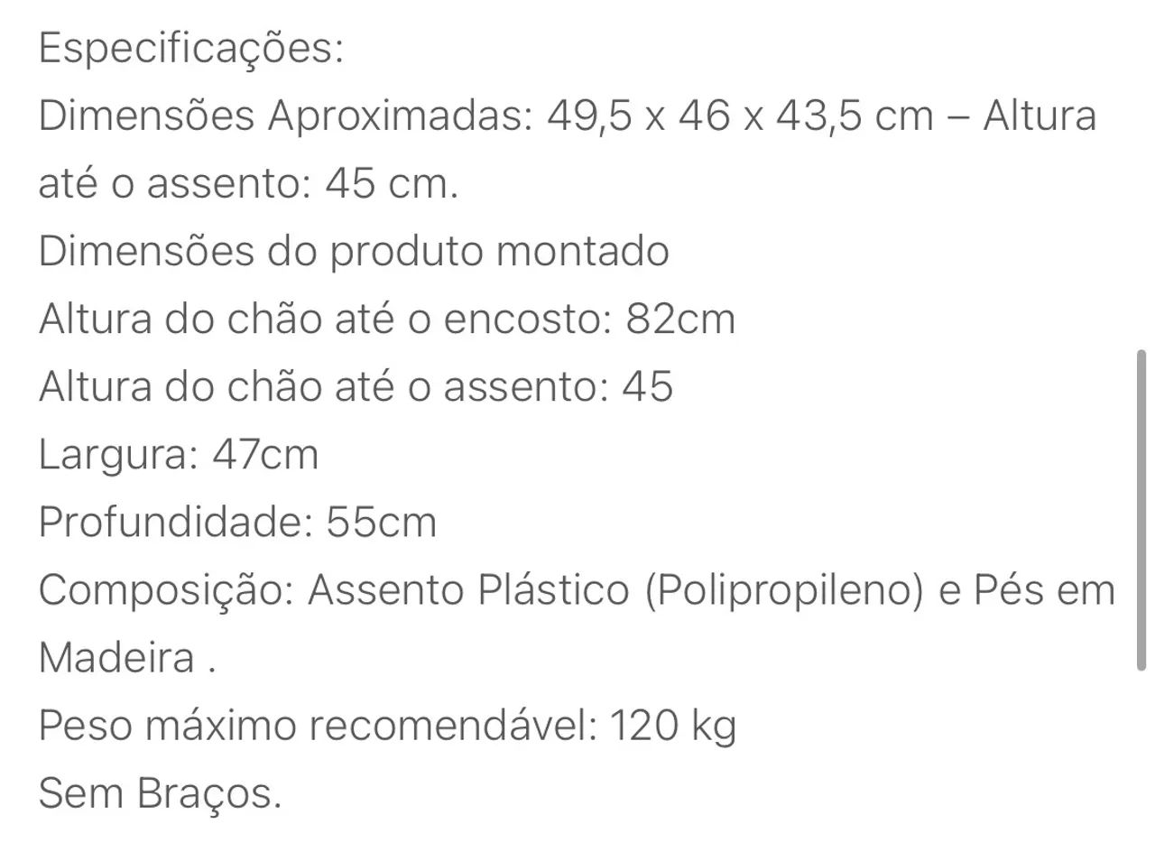 Cadeira Eiffel nova - Foto 5