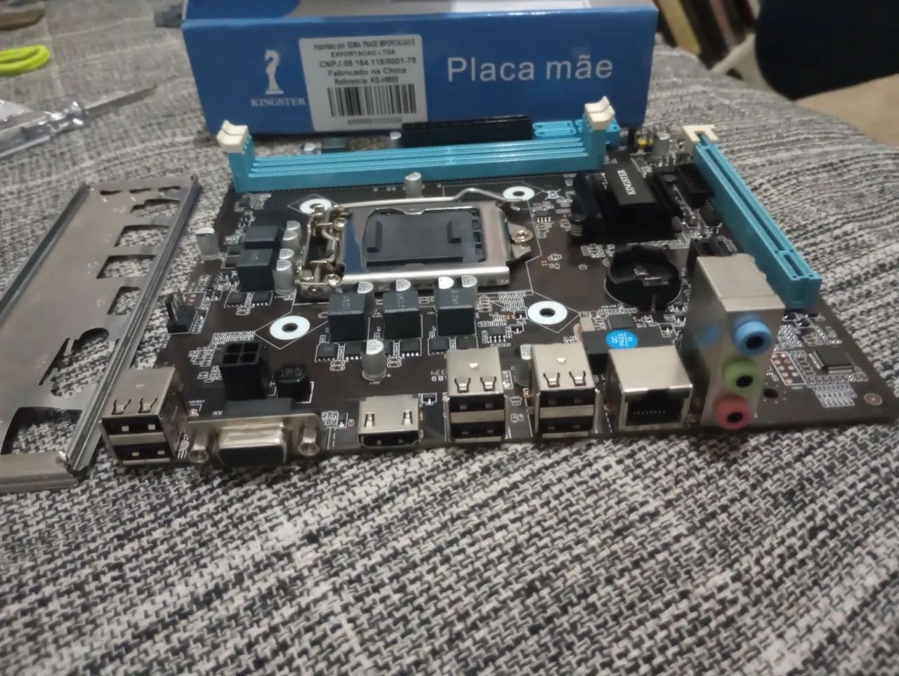 Placa mãe KS-HM55 da Kingster DDR3 - Foto 2