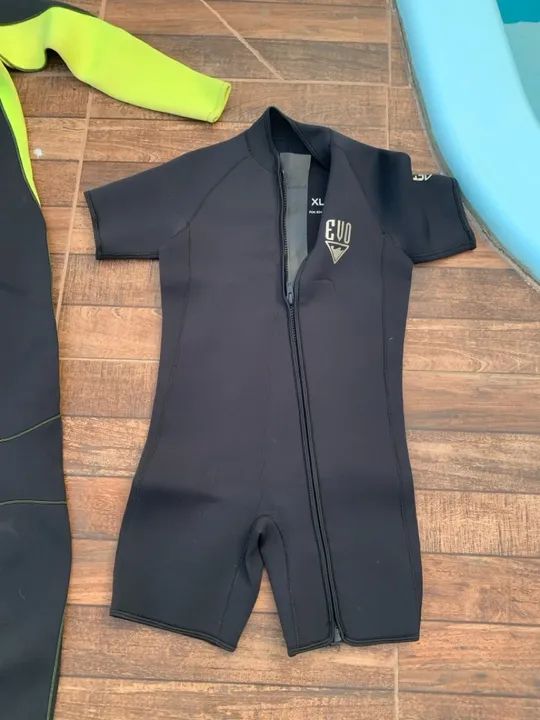 Roupa de mergulho EVO curta e comprida 
