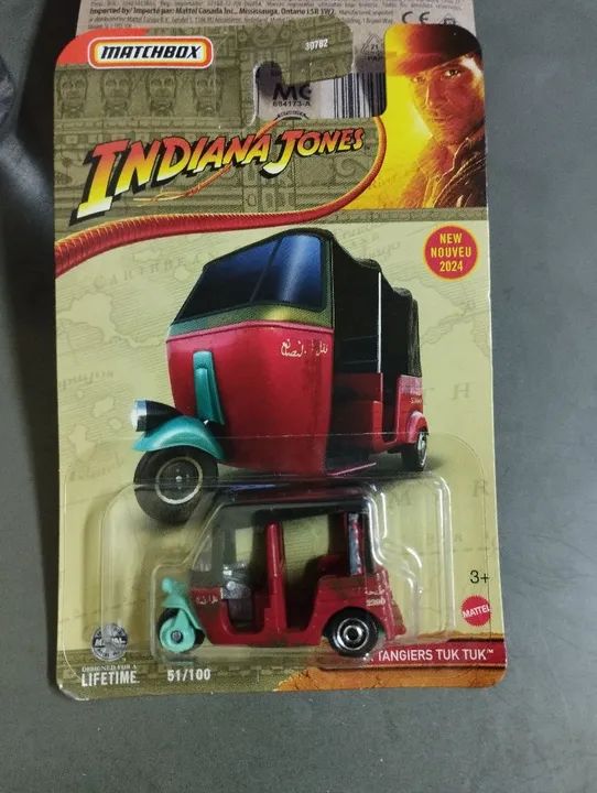 Macthbox Tuk Tuk Indiana Jones 