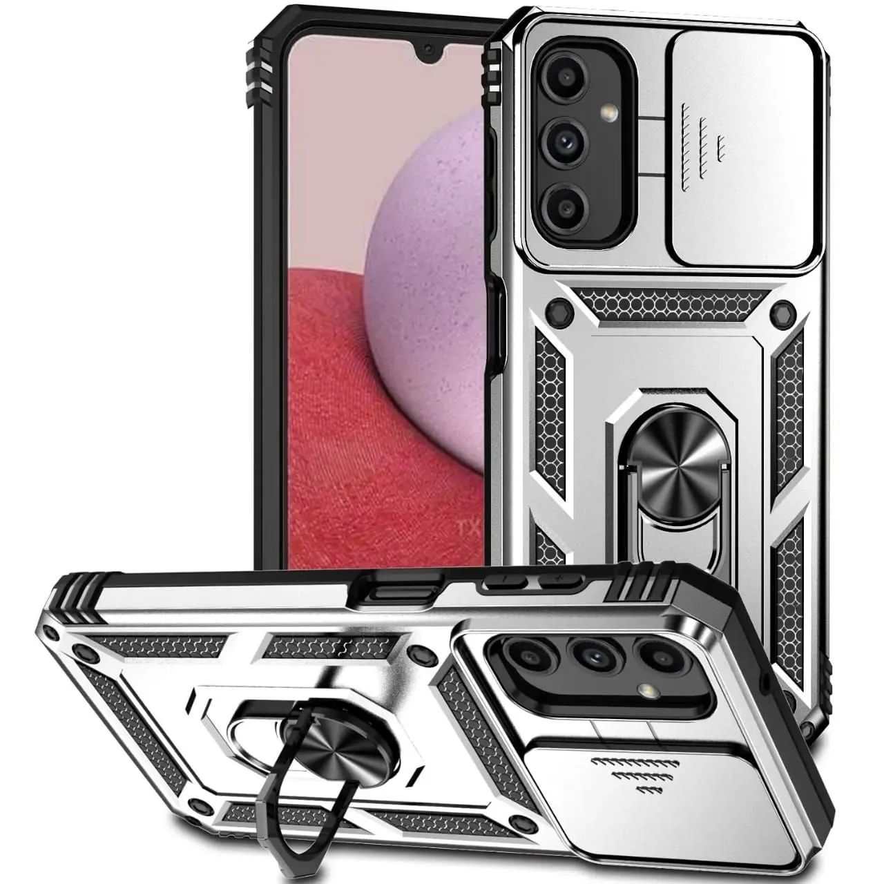 Capa para Smartphone Samsung Galaxy M14 com Suporte de Anel