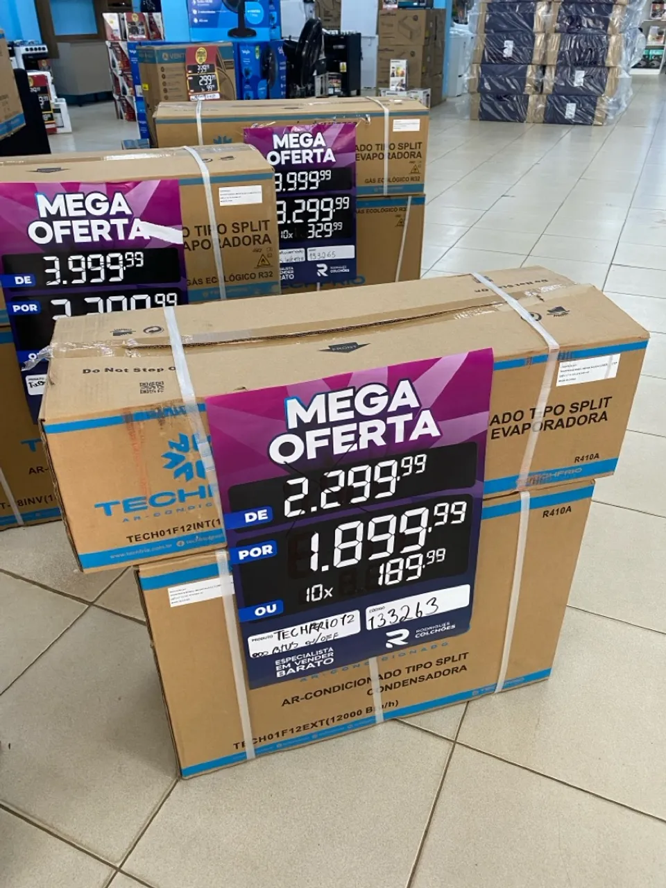 Ar Condicionado Split Tec Hario - Mega Oferta!