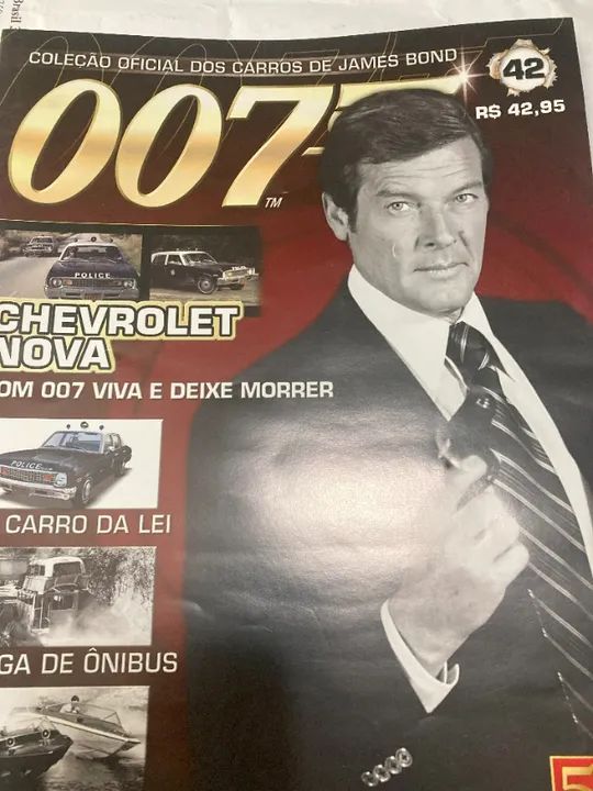 Miniatura Chevrolet Nova James Bond 007 Contra viva e deixe morrer 1:43 Ed.42 - Foto 2