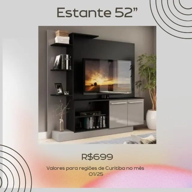 Promoção Estante 52'' - 28/01/2025 