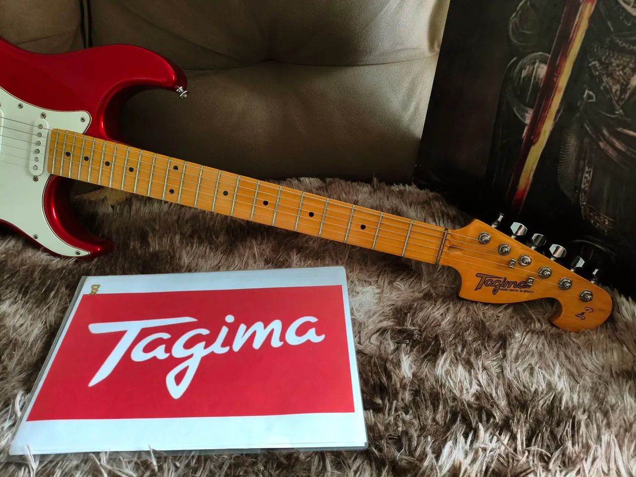 Guitarra Tagima T-735 Handmade in Brazil N Fender Squier stratocaster Telecaster ibanez  - Foto 5