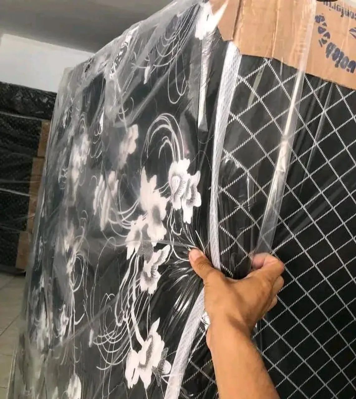 Cama Box Casal com Colchão conjugado, novos e frete grátis  - Foto 4