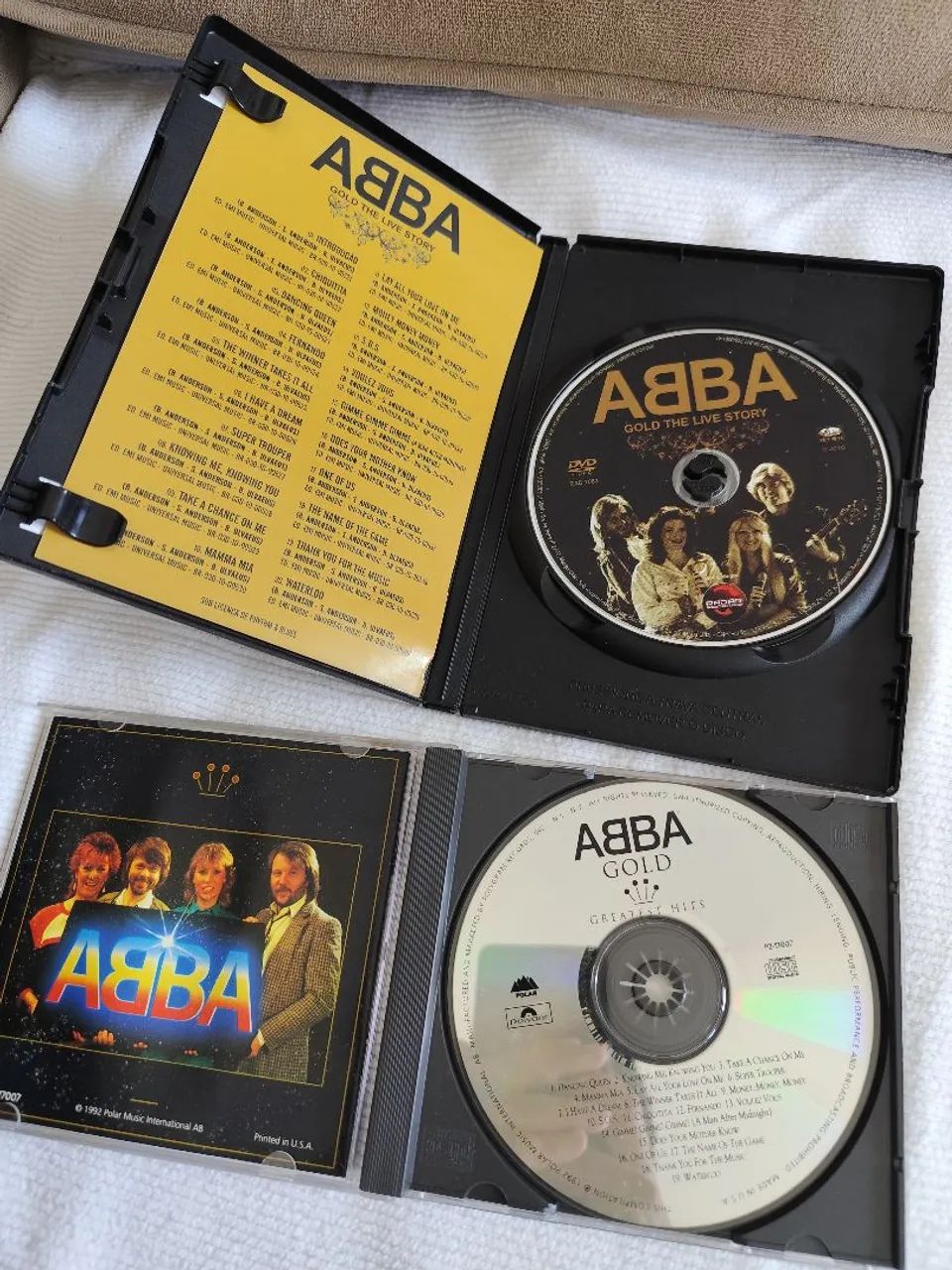 CD + DVD ABBA - Gold - Greatest Hits - CDs, DVDs etc - Analândia