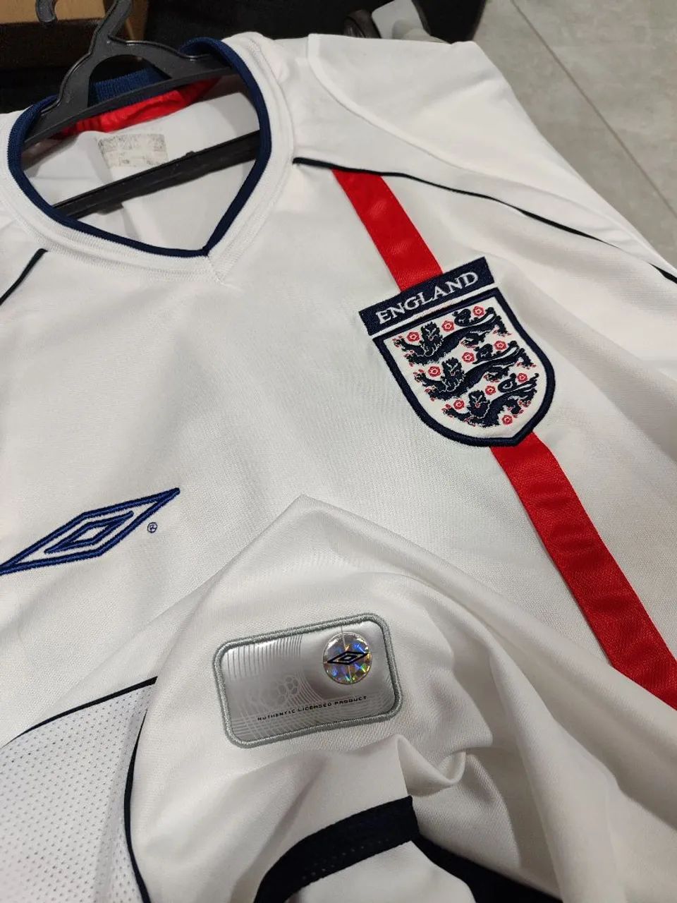 Camisa Inglaterra Oficial Umbro  - Foto 2