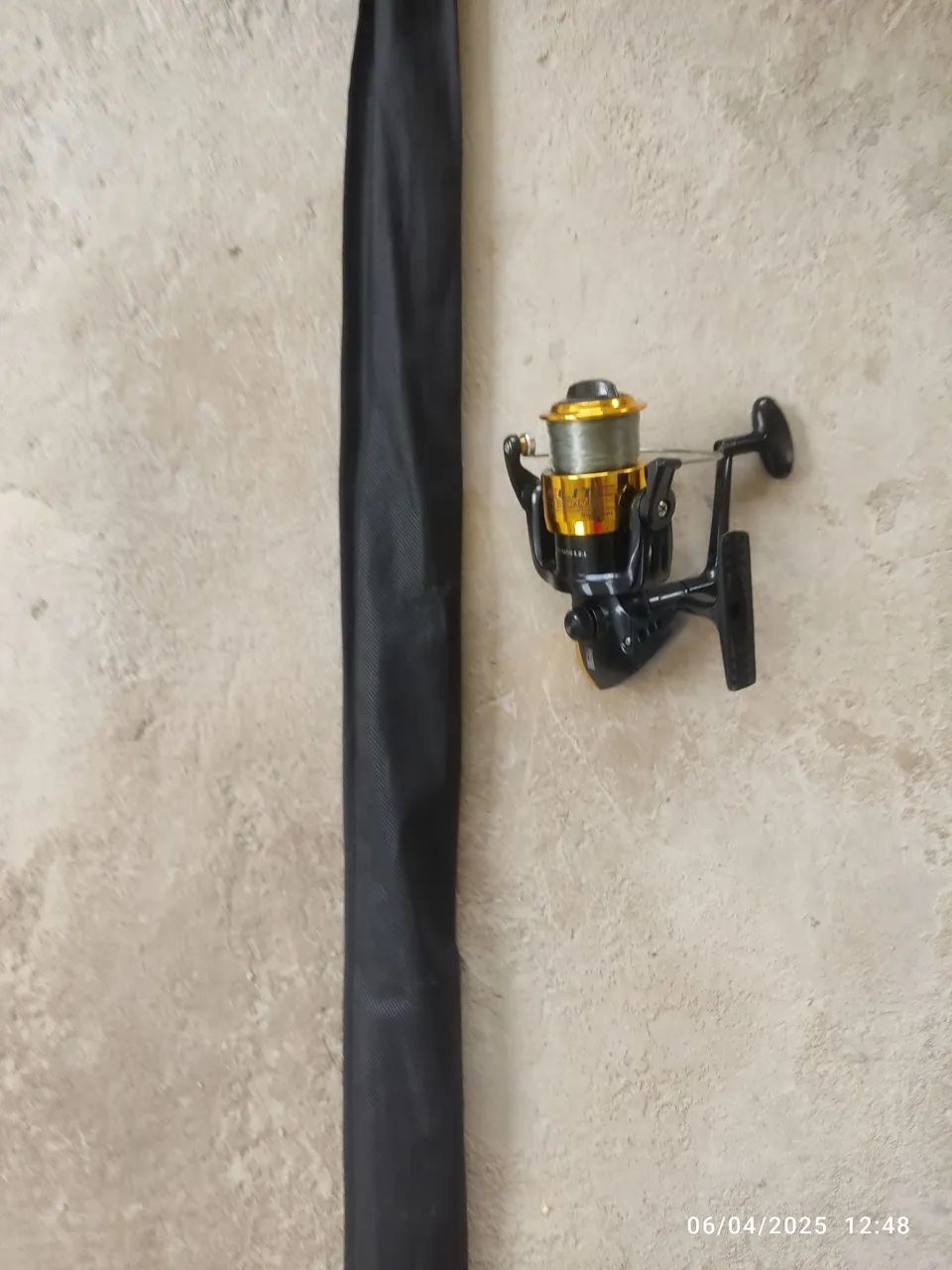 Vara de pesca e molinete ultraligt novo - Foto 6