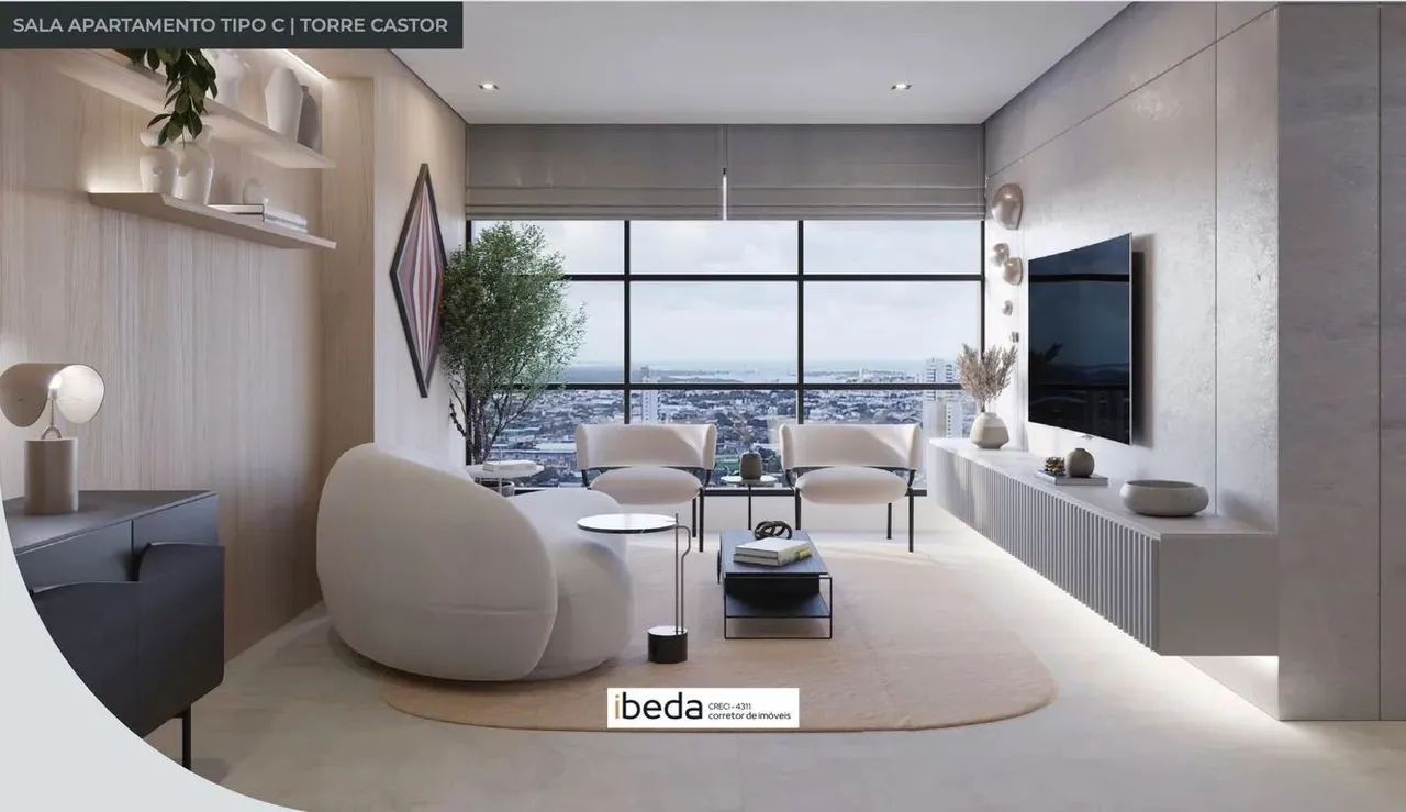Apartamento com 3 quartos à venda em Natal