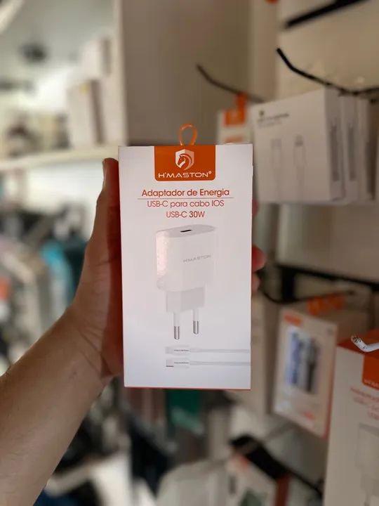 Carregador 30W USB-C para iPhone e Android
