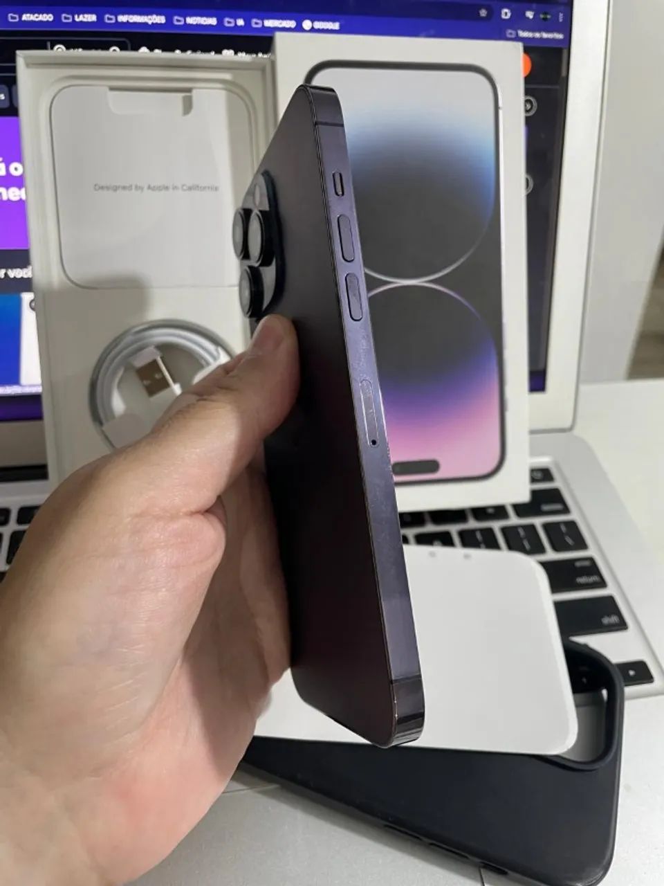 IPhone 14 Pro Max de 256GB Excelente - Troco e parcelo - No centro de BH - Foto 5
