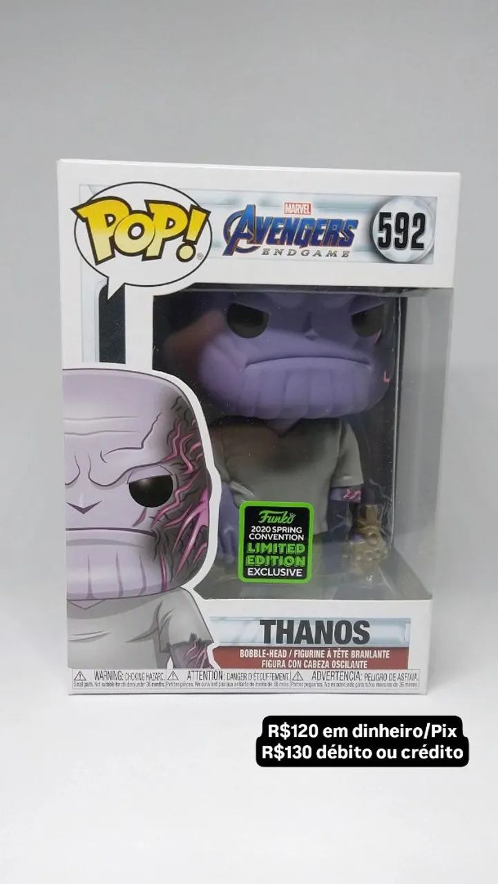 Funko Pop Thanos - Avengers: Endgame - Edição Limitada