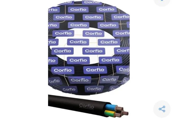 Cabo Elétrico Corfio 3x2,5 - Rolo com 100 mtMetros